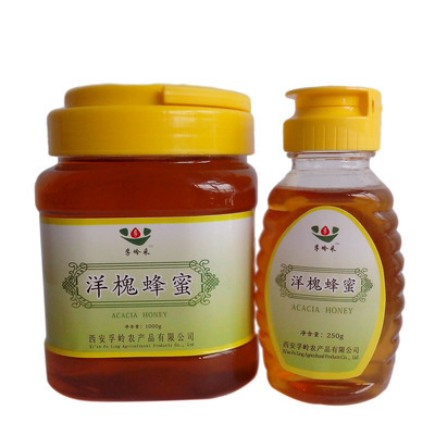 供應孚嶺采正品洋槐蜂蜜組合1000g+250g便攜瓶，誠招批發代理
